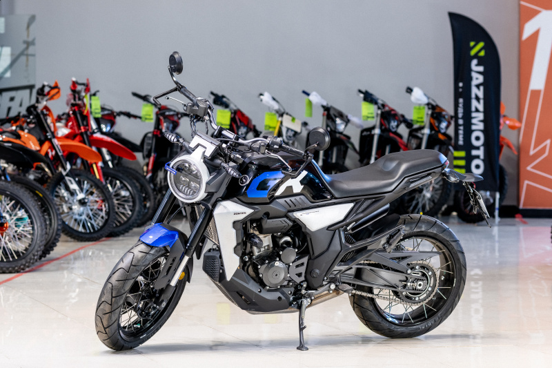 Мотоцикл ZONTES ZT350-GK  ПТС Черный/Синий