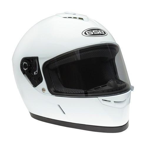 Шлем дорожный GSB XP-20 WHITE GLOSSY