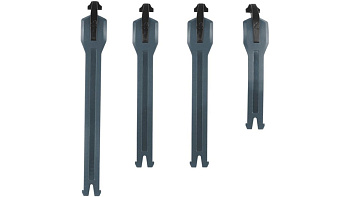 Стрепы к мотоботам Leatt 4.5 FlexLock Strap Kit Graphene