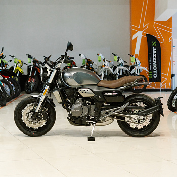 Мотоцикл CYCLONE RE5 (SR600) 2024 ПТС серый